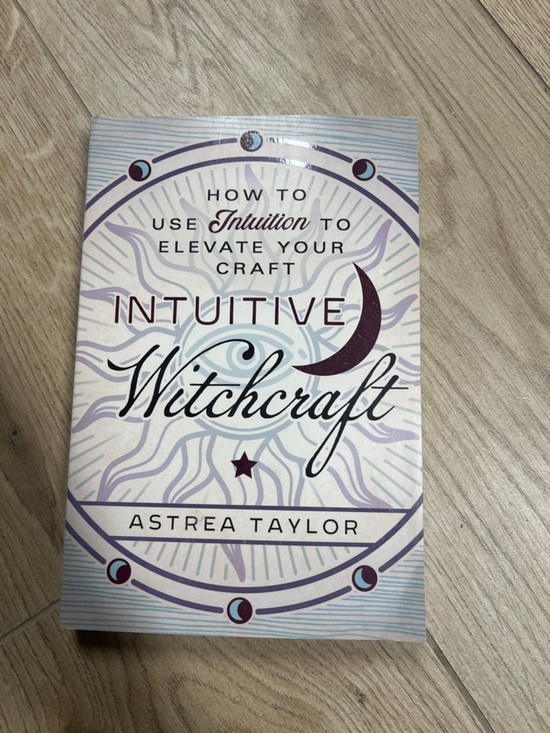 Other - Intuitive Witchcraft by - Lavender and White Hardcover